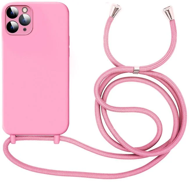 Φωτογραφία προϊόντος: Θήκη Orso Cloud Κορδόνι Pink iPhone 11 Pro Max
