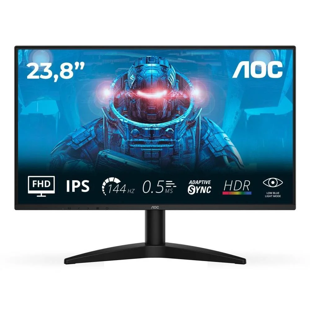 Φωτογραφία προϊόντος: AOC 24B36X IPS HDR Monitor 23.8" FHD 1920x1080 144Hz με Χρόνο Απόκρισης 4ms GTG