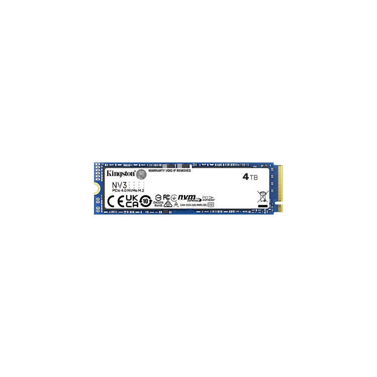 Φωτογραφία προϊόντος: KINGSTON SSD M.2 SNV3S/4000G, 4TB NVMe PCIe 4.0