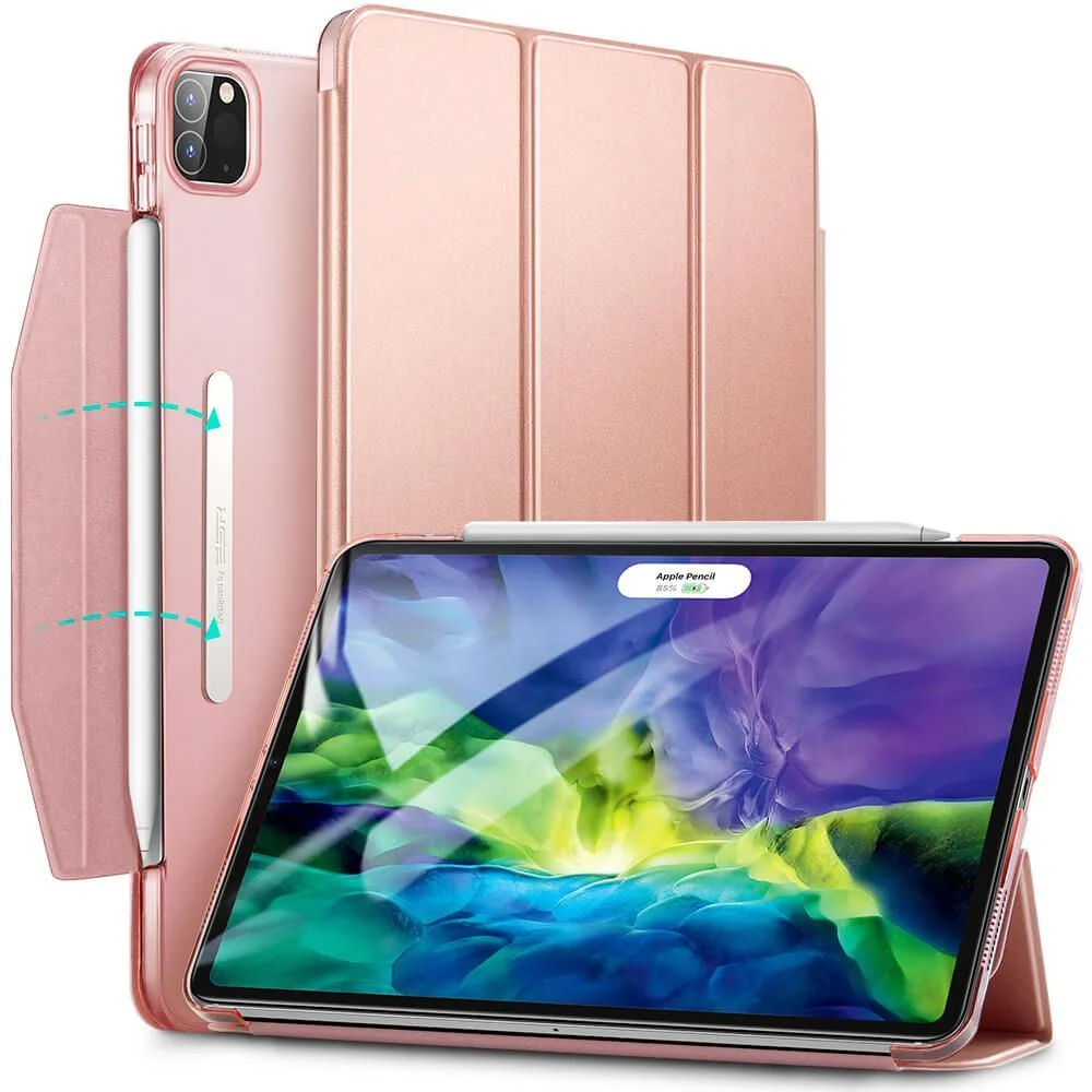 Φωτογραφία προϊόντος: ESR Yippee Trifold with Clasp Rose Gold iPad Pro 11 2018/2020