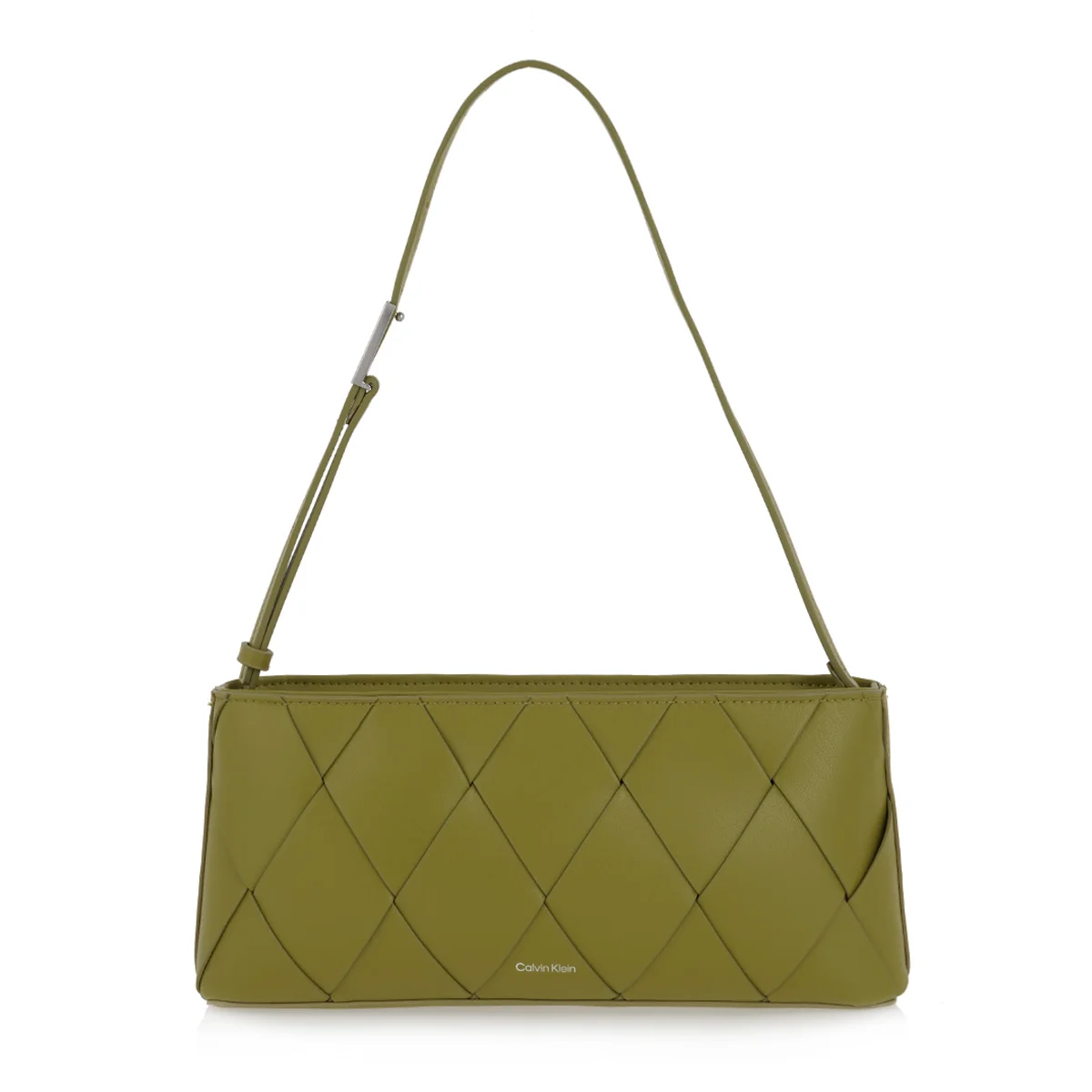 Φωτογραφία προϊόντος: CALVIN KLEIN WOVEN EMBOSSED LOGO SHOULDER BAG WOMEN CALVIN KLEIN ΠΡΑΣΙΝΟ (K60K612992-M1E)
