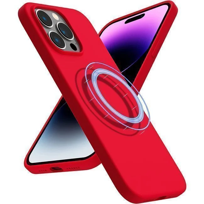 Φωτογραφία προϊόντος: Θήκη Orso Cloud Magsafe Red iPhone 14 Pro Max