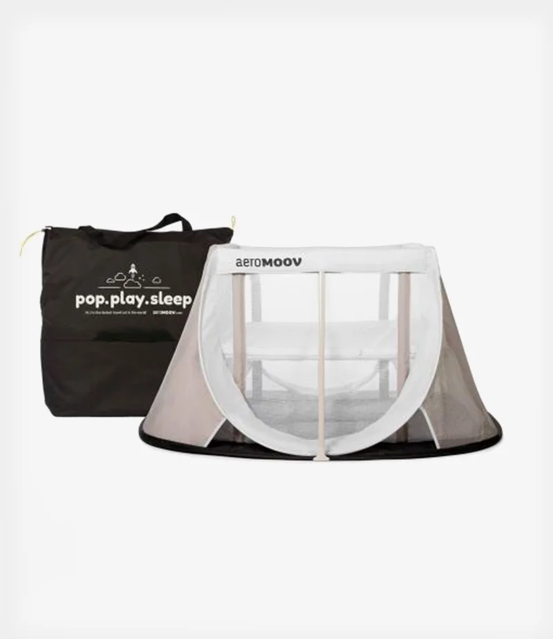 Φωτογραφία προϊόντος: AeroMoov Instant Travel Cot αναδιπλούμενο παρκοκρέβατο White Sand ATC11060-WS