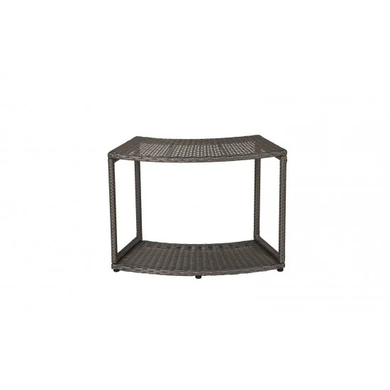 Φωτογραφία προϊόντος: MSpa Wicker Open Storage Unit - for round Spa