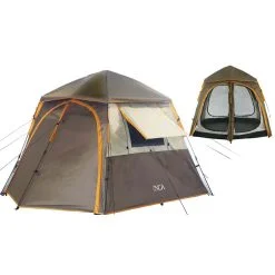 Φωτογραφία προϊόντος: Σκηνή Camping 4 Ατόμων INCA Cabana Καφέ