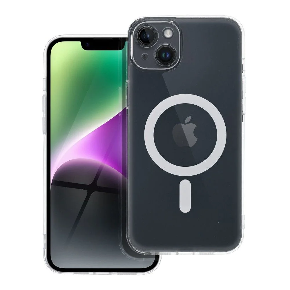 Φωτογραφία προϊόντος: . Frost Mag Cover with camera protection compatible with MagSafe for IPHONE 14 PLUS transparent