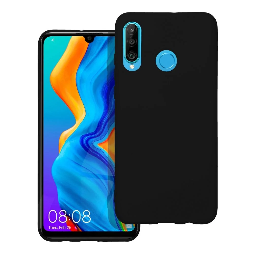 Φωτογραφία προϊόντος: . SILICONE Case for HUAWEI P30 Lite black