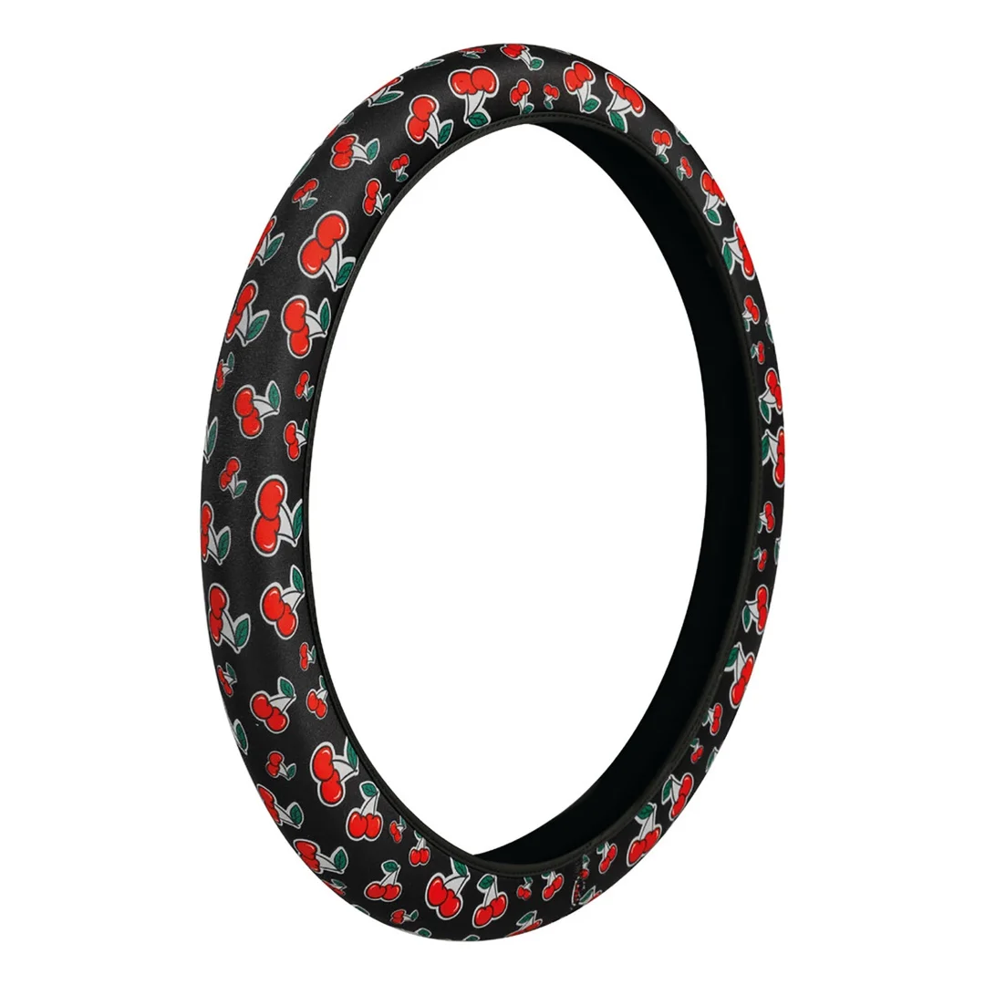 Φωτογραφία προϊόντος: Lampa ΚΑΛΥΜΜΑ ΤΙΜΟΝΙΟΥ SKIN-COVER CHERRY-CILIEGE (ΚΕΡΑΣΙΑ) 35/37cm (S) ΜΑΥΡΟ ΕΛΑΣΤΙΚΟ ΠΟΛΥΕΣΤΕΡΙΚΟ 2mm ΠΑΧΟΣ L3292.1