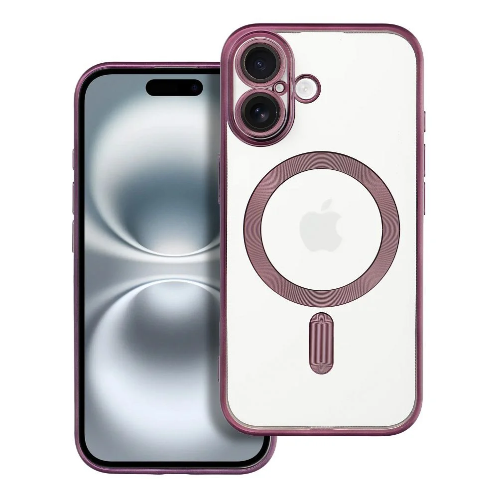 Φωτογραφία προϊόντος: . ELECTRO MAG COVER case compatible with MagSafe for IPHONE 16 deep purple