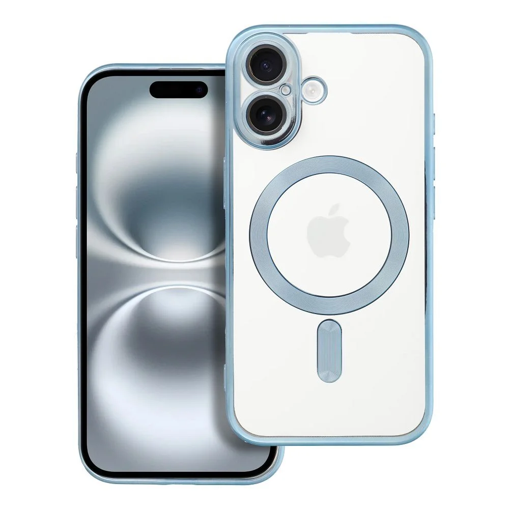 Φωτογραφία προϊόντος: . ELECTRO MAG COVER case compatible with MagSafe for IPHONE 16 blue