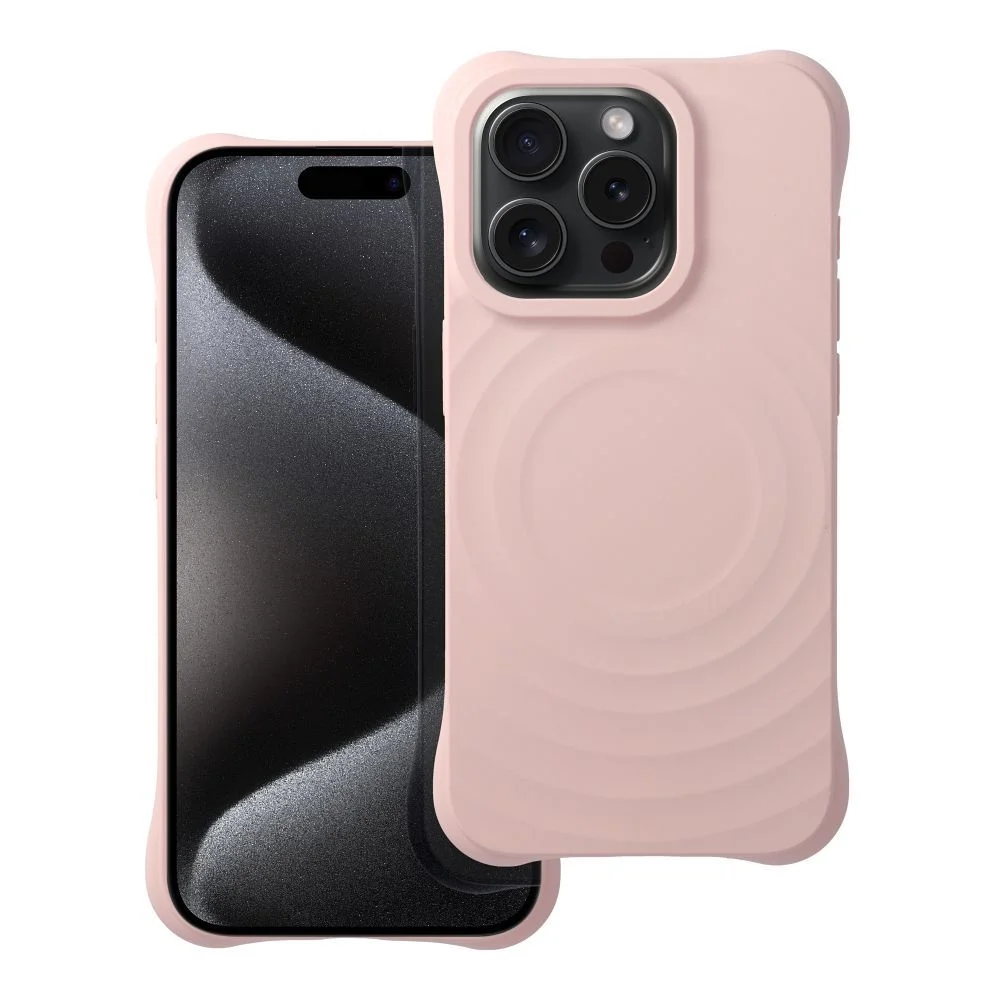 Φωτογραφία προϊόντος: . Silicone Zephyr Mag Cover compatible with MagSafe do IPHONE 16 pink
