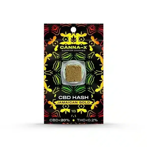 Φωτογραφία προϊόντος: Canna-X Hash Jamaican Gold CBD 20% 1g