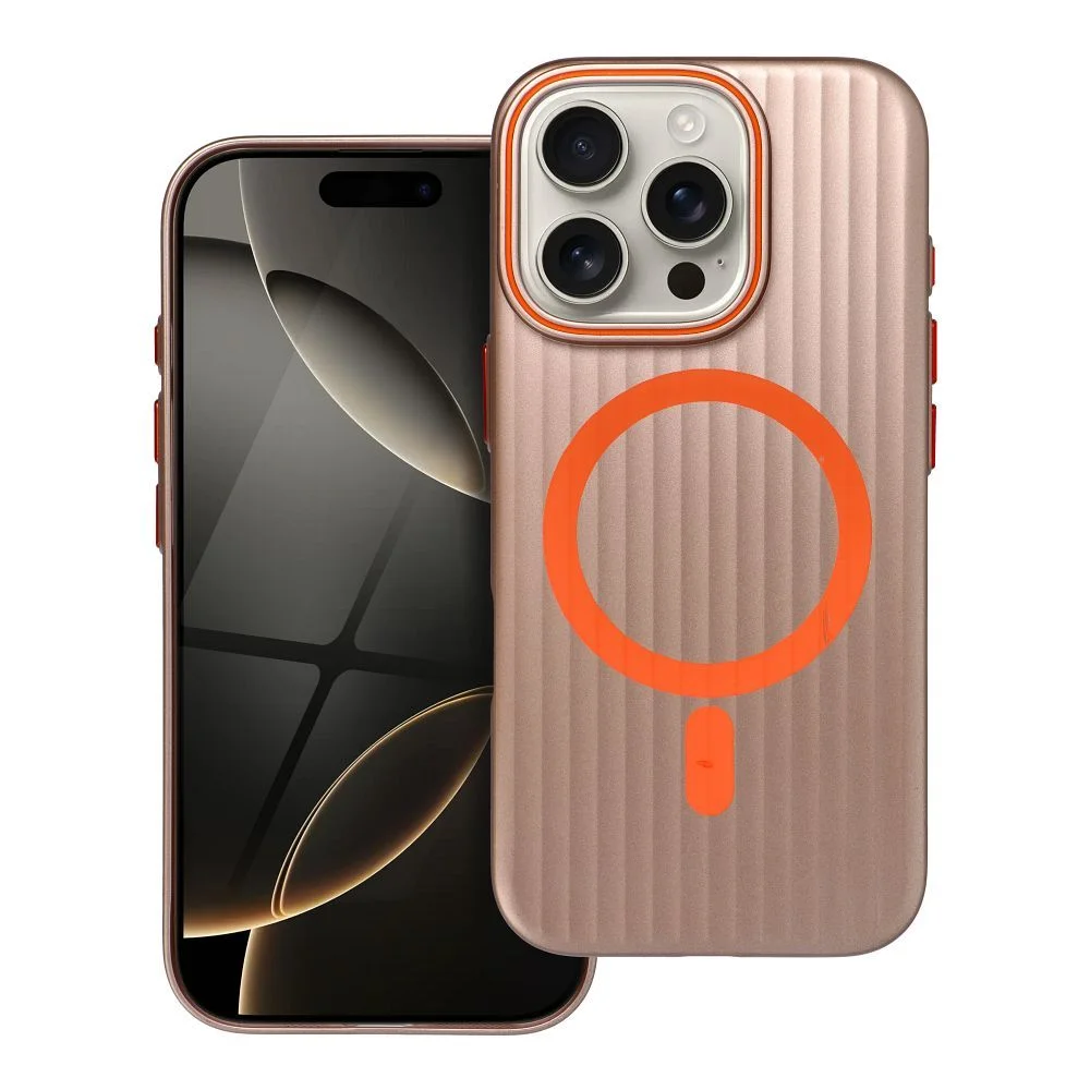 Φωτογραφία προϊόντος: . Case SIMPLY compatible with MagSafe for IPHONE 16 Plus titanium desert