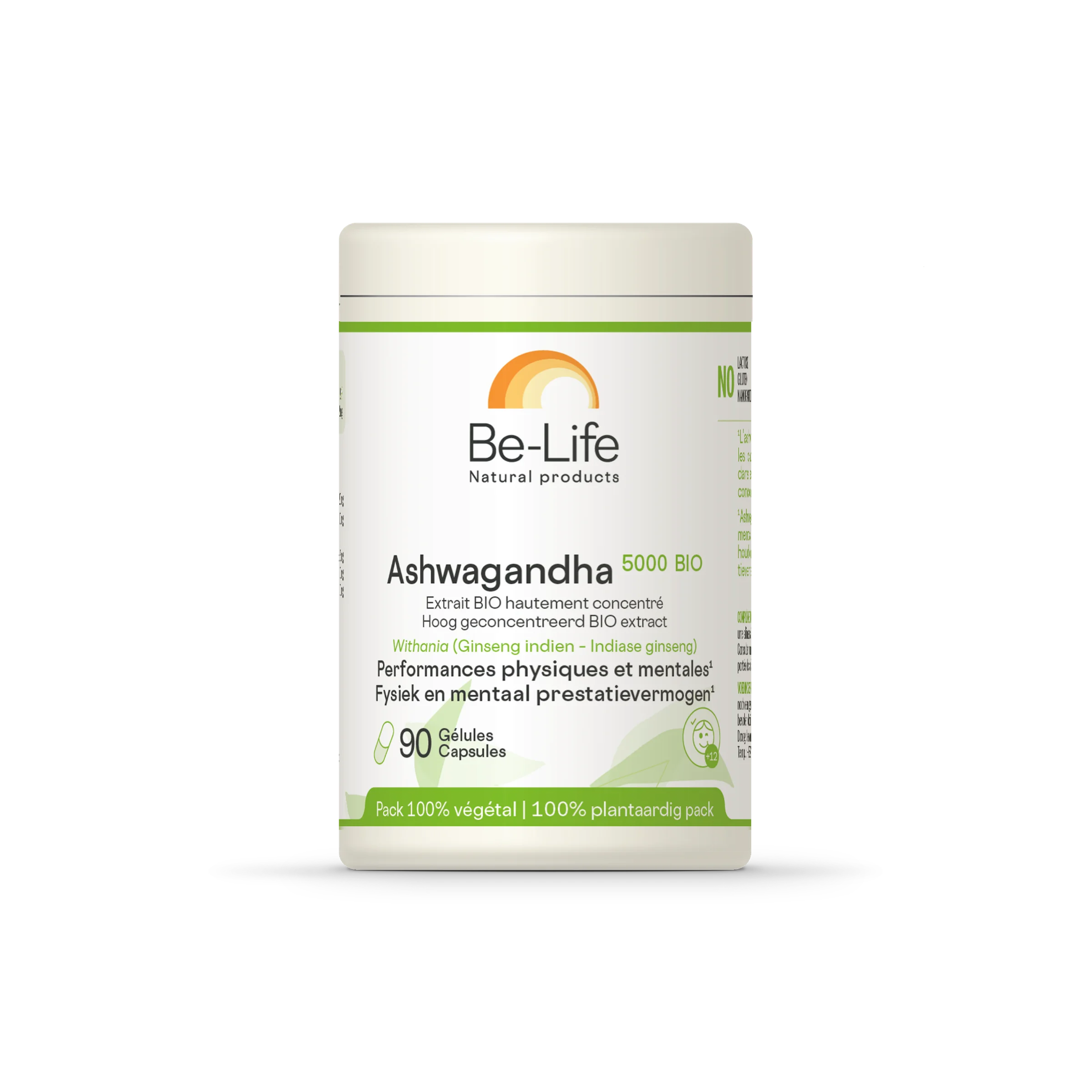 Φωτογραφία προϊόντος: Be-Life Ashwagandha 5000 BIO, 90 κάψουλες