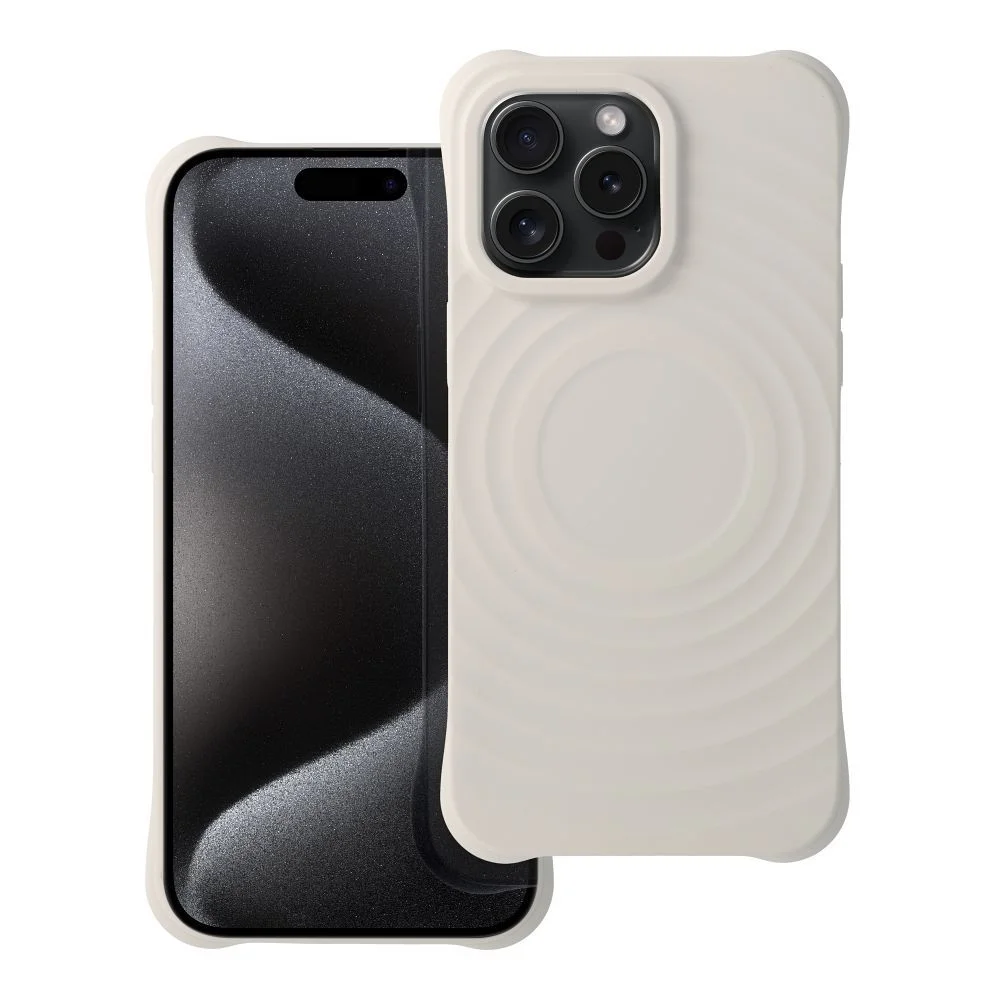 Φωτογραφία προϊόντος: . Silicone Zephyr Mag Cover compatible with MagSafe do IPHONE 16 PRO white