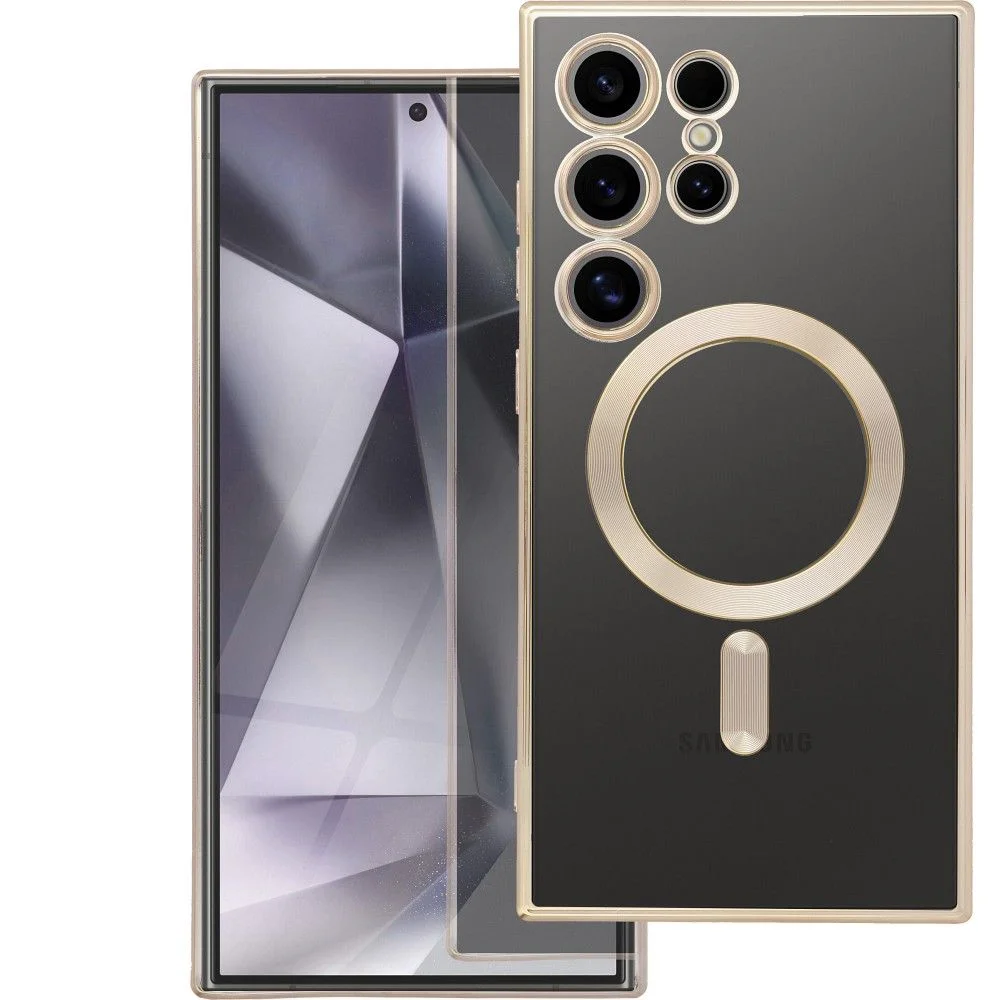 Φωτογραφία προϊόντος: . ELECTRO MAG COVER case compatible with MagSafe for SAMSUNG S25 Plus gold