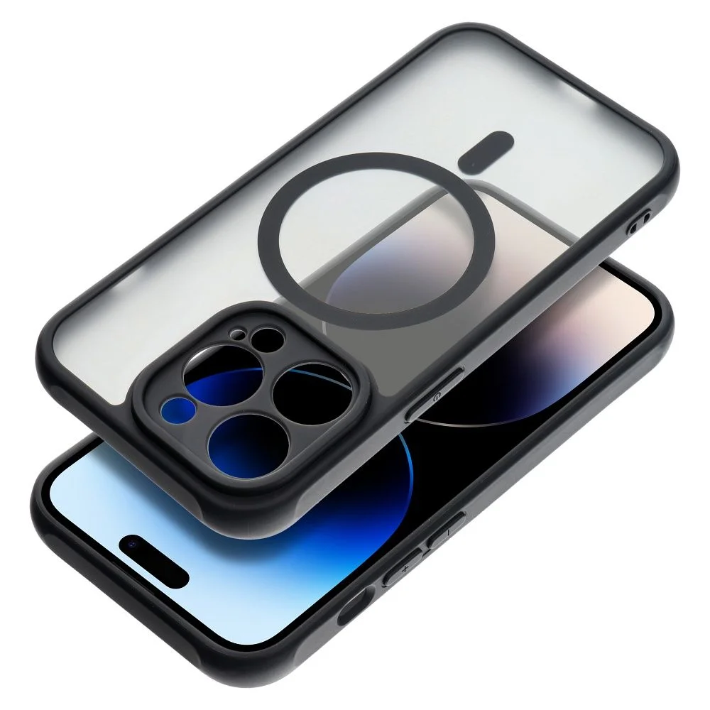 Φωτογραφία προϊόντος: . FULL MATTE MAG COVER case compatible with MagSafe for IPHONE 16 black