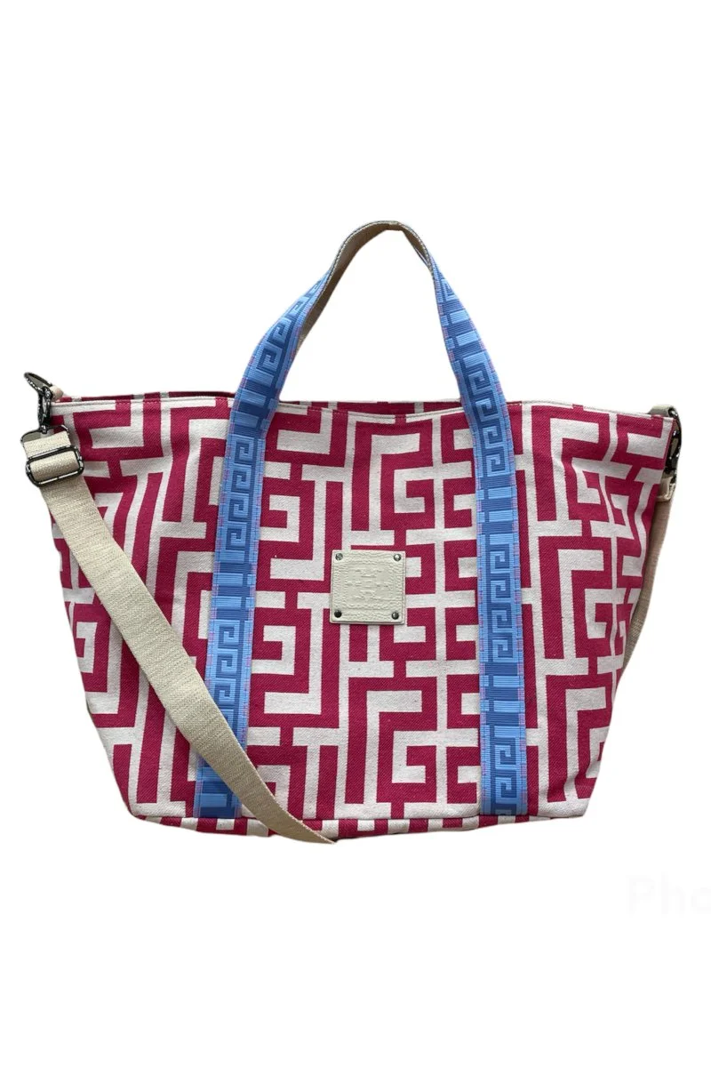Φωτογραφία προϊόντος: Midneto Efterpe I Beige Pink Labyrinth Bag