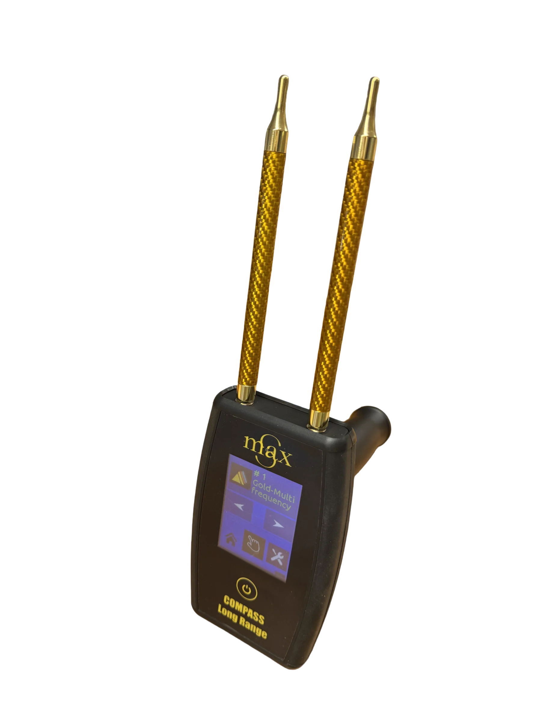 Φωτογραφία προϊόντος: COMPASS LONG RANGE COMPASS L.R. MAX ΠΟΛΛΑΠΛΩΝ ΚΑΙ ΜΟΝΩΝ ΣΥΧΝΟΤΗΤΩΝ ANIXNEYTHΣ ΑΠΟΣΤΑΣΕΩΣ – ΗΛΕΚΤΡΟΝΙΚΟ ΡΑΒΔΟΣΚΟΠΙΚΟ ΜΕ ΕΠΙΧΡΥΣΕΣ ΚΕΡΑΙΕΣ