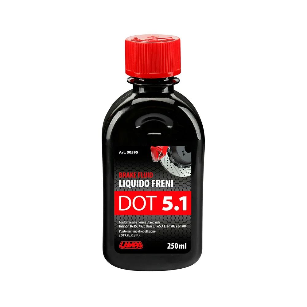 Φωτογραφία προϊόντος: Lampa ΥΓΡΟ ΦΡΕΝΩΝ DOT 5.1 - FMVSS 116 / ISO 4925 CLASS 5.1 / SAE J-1704 250ml LAMPA - 1 ΤΕΜ. L0059.5