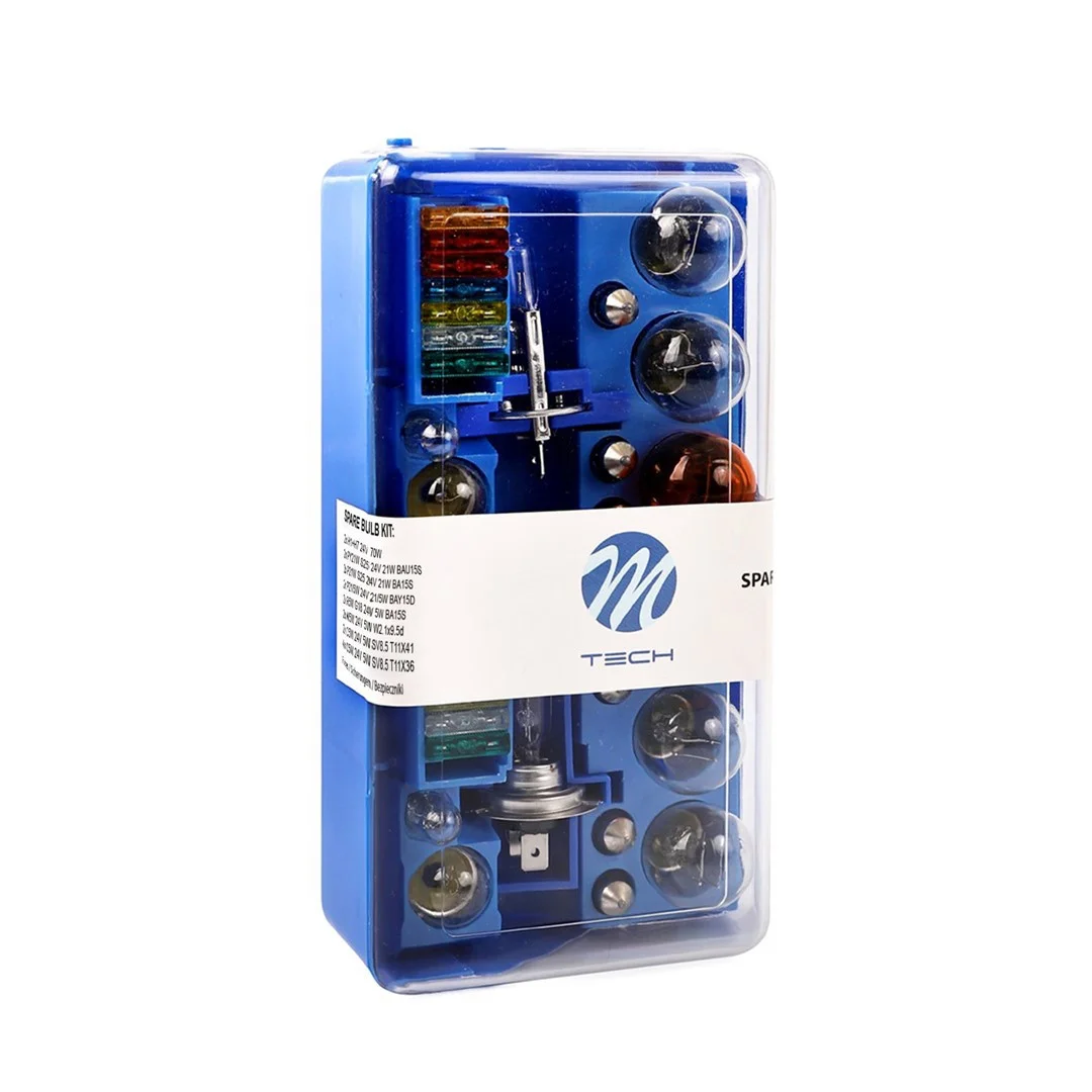 Φωτογραφία προϊόντος: M-tech H1+H7 24V ΑΝΤΑΛΛΑΚΤΙΚΟ ΚΙΤ ΣΕ ΠΛΑΣΤΙΚΟ ΚΟΥΤΙ M-TECH - 18 τεμ. ZZ917/MT