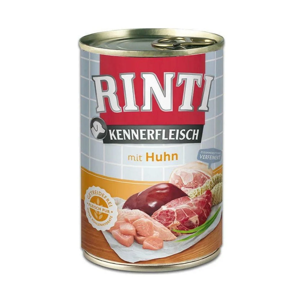 Φωτογραφία προϊόντος: Rinti Kennerfleisch Κονσέρβα για Σκύλους με Κοτόπουλο 400gr - 91053