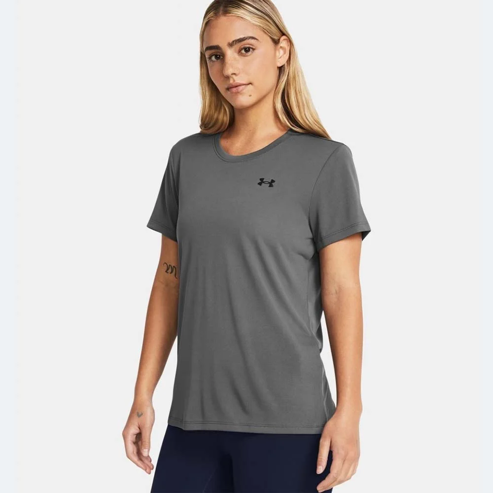 Φωτογραφία προϊόντος: Under Armour Women's Tech SSC Solid T-Shirt Γκρι Σκούρο 1384231-025 (Under Armour)