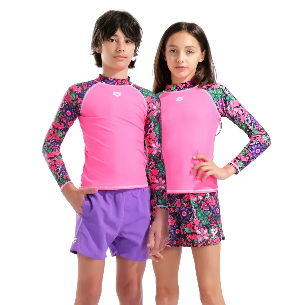Φωτογραφία προϊόντος: Arena Unisex Kids Longsleeve UV Protection Rash Swim Vest Φούξια 011114-960 (Arena)
