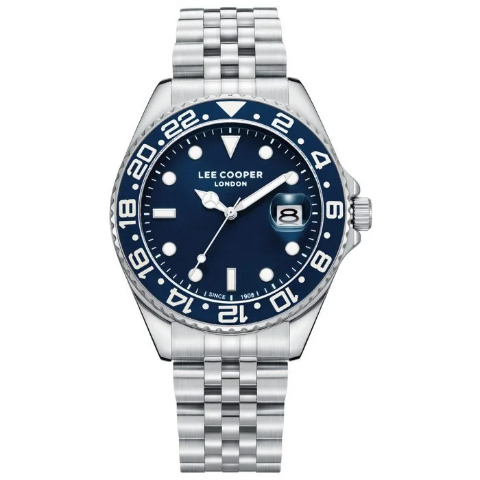 Φωτογραφία προϊόντος: Ανδρικό ρολόι LEE COOPER LC08142.390 με ασημί μεταλλικό μπρασελέ
