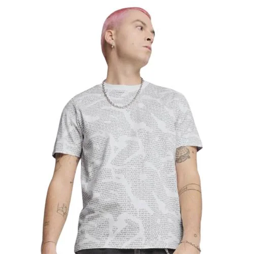 Φωτογραφία προϊόντος: Puma Logo Lab Aop Tee - White/Grey