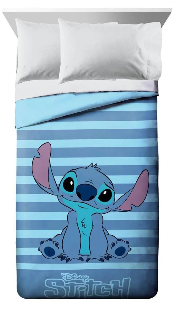 Φωτογραφία προϊόντος: Πάπλωμα Disney Home Lilo & Stitch 43 160X240 Sky Blue 100% Microfiber