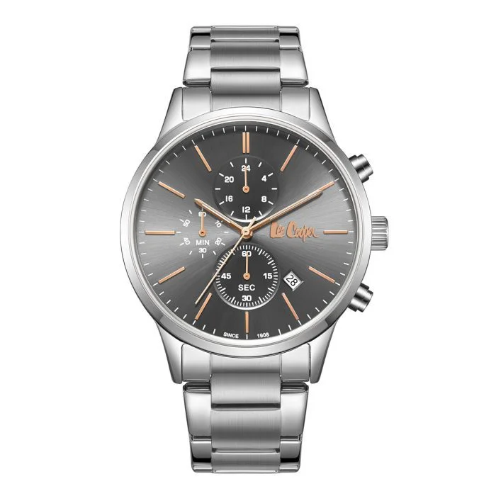 Φωτογραφία προϊόντος: Ανδρικό ρολόι LEE COOPER LC08042.360 με ασημί μεταλλικό μπρασελέ