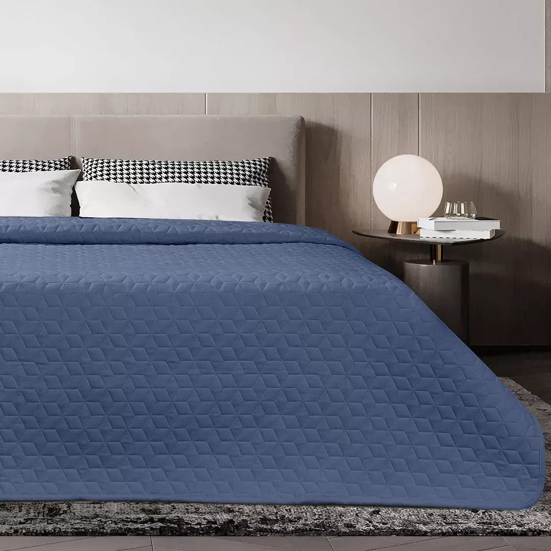 Φωτογραφία προϊόντος: AdamHome ΚΟΥΒΕΡΛΙ MICROFIBER PRE-WASHED ΜΟΝΟ 160X240 ADAM HOME VIVA BLUE