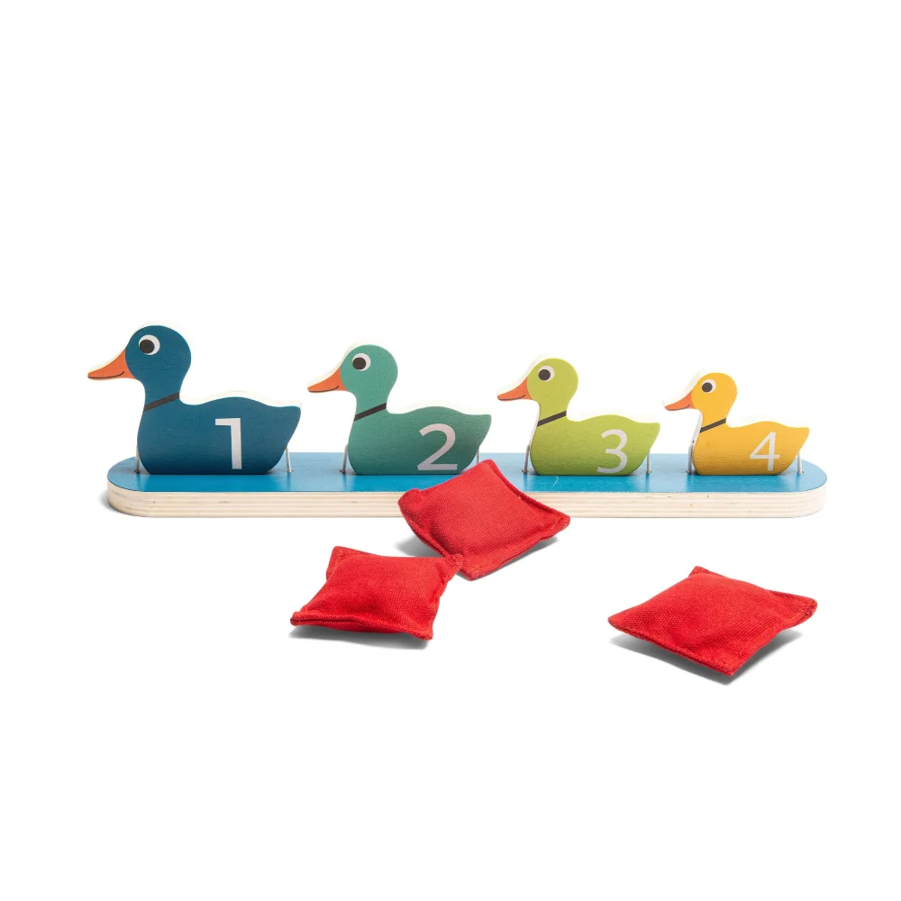 Φωτογραφία προϊόντος: BS Toys Παιχνίδι Ρίψεων Τα Παπάκια Στη Σειρά