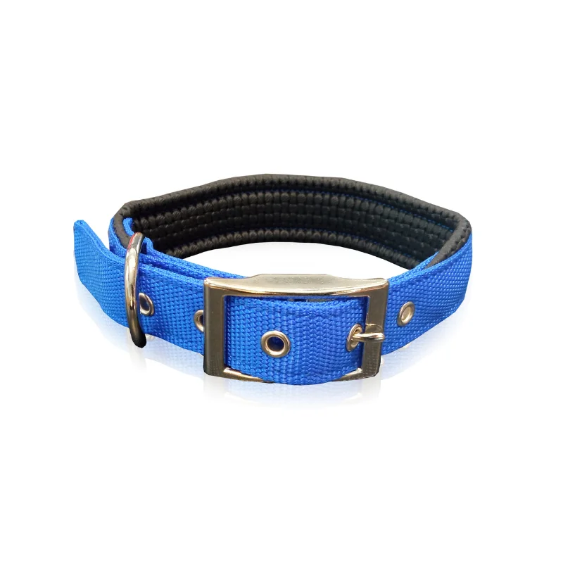 Φωτογραφία προϊόντος: Pet Interest Κολάρο Σκύλου - Dog Collar Neoprene Metal Buc || Blue 2XLarge 2,5 x 60cm