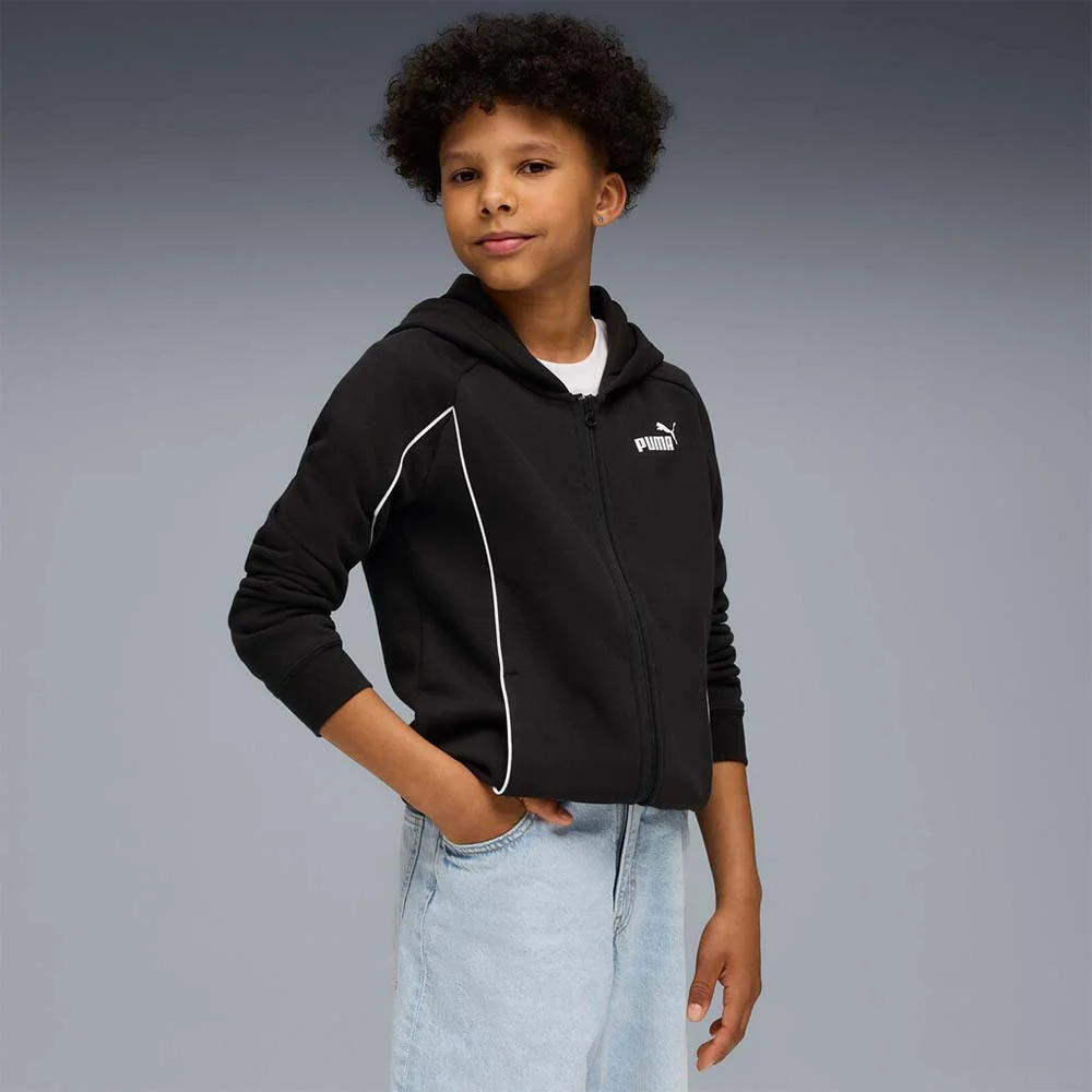Φωτογραφία προϊόντος: PUMA JR SPORT Full-Zip Hoodie FL B (688858-01) ΖΑΚΕΤΑ ΠΑΙΔΙΚΗ