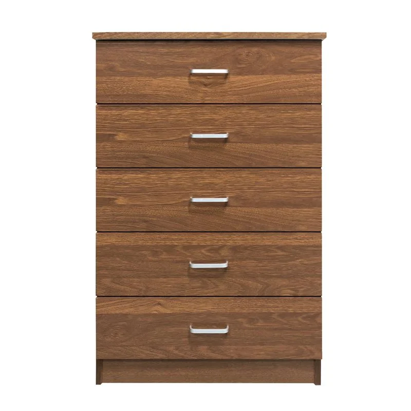 Φωτογραφία προϊόντος: Woodwell DRAWER Συρταριέρα με 5 Συρτάρια, Απόχρωση Καρυδί