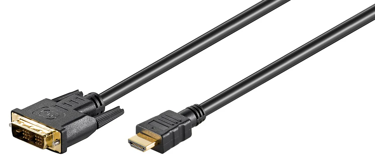 Φωτογραφία προϊόντος: GOOBAY καλώδιο DVI-D σε HDMI 51579, 1m, μαύρο