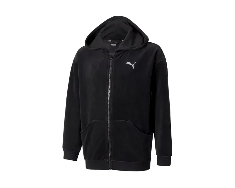 Φωτογραφία προϊόντος: 589244-01 - PUMA ALPHA VELOUR GIRLS JACKET BLACK Color