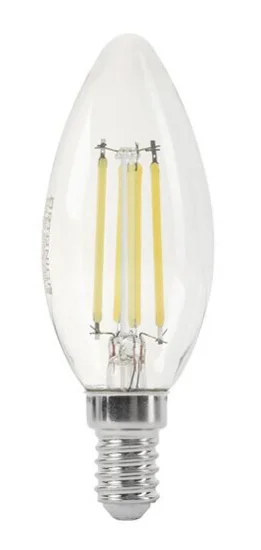 Φωτογραφία προϊόντος: OPTONICA LED λάμπα candle C35 1472, Filament, 4W, 2700K, 400lm, E14