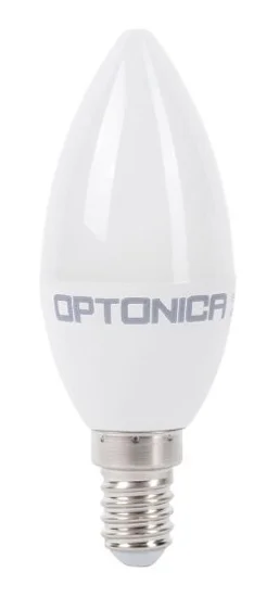 Φωτογραφία προϊόντος: OPTONICA LED λάμπα candle C37 1430, 8W, 2700K, 710lm, E14