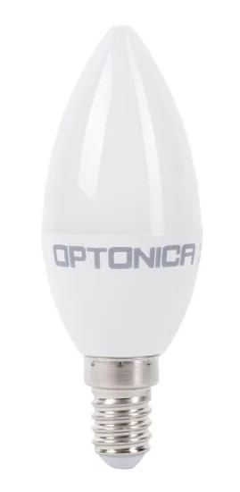 Φωτογραφία προϊόντος: OPTONICA LED λάμπα candle C37 1429, 8W, 4500K, 710lm, E14