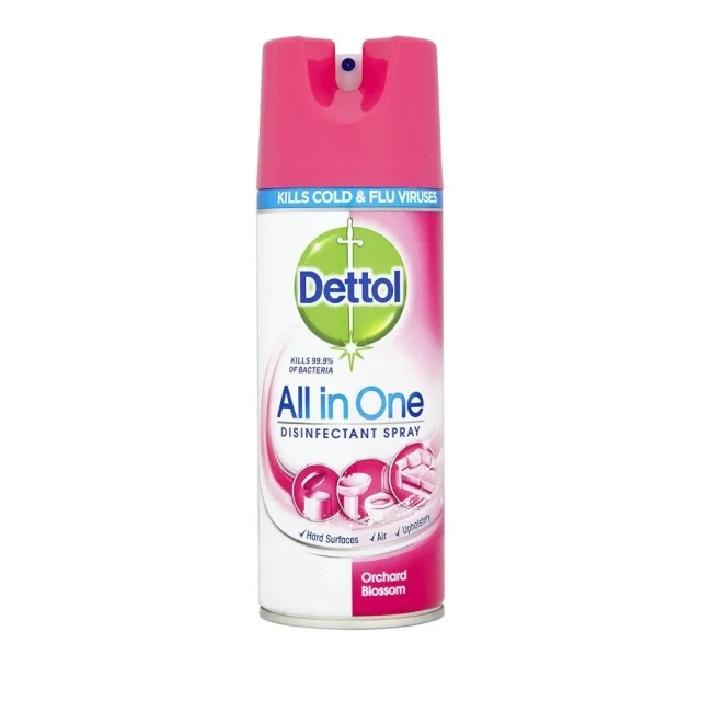 Φωτογραφία προϊόντος: Dettol Spray Orchard Blossom, Απολυμαντικό Σπρέι, 400ml