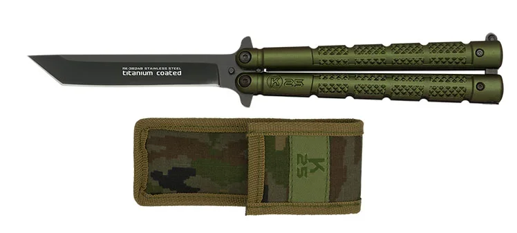 Φωτογραφία προϊόντος: Σουγιάς K25 BT Titanium Coated Green Tanto (36249)