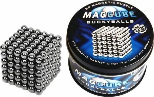 Φωτογραφία προϊόντος: Magcube Buckyballs 3D Magnetic Puzzle Μαγνητικές Μπίλιες για Διακόσμηση Γραφείου 216τμχ