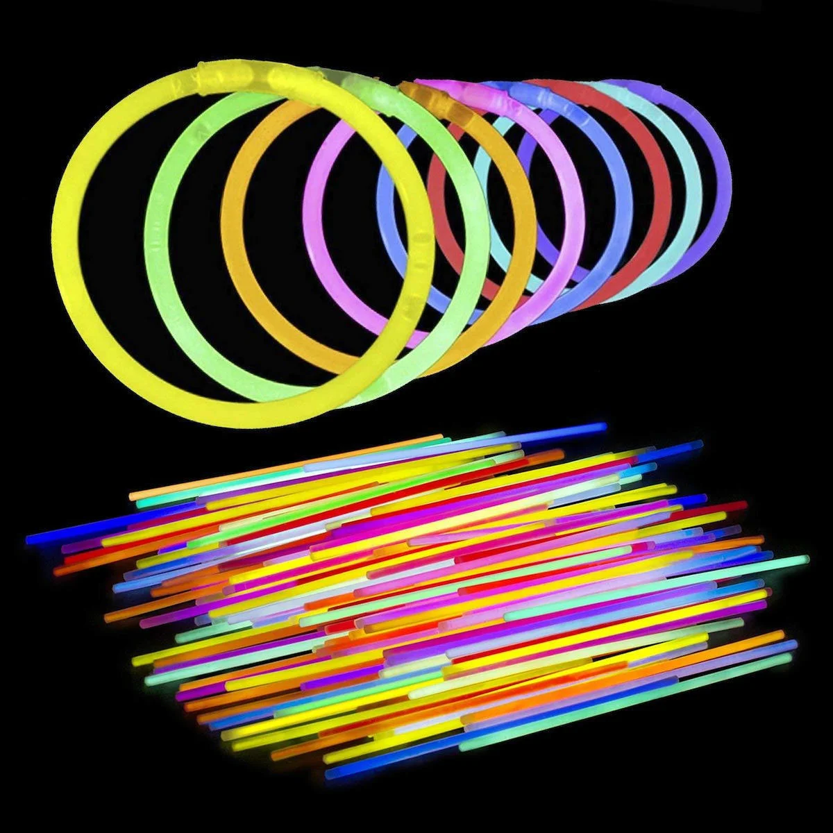 Φωτογραφία προϊόντος: Glow Stick Σετ 100τμχ