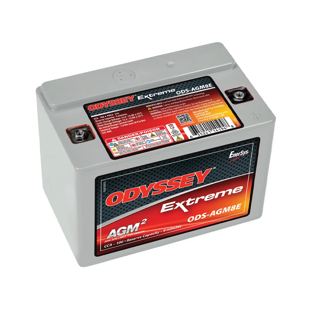 Φωτογραφία προϊόντος: Μπαταρία Odyssey ODS-AGM8E 12V 8Ah