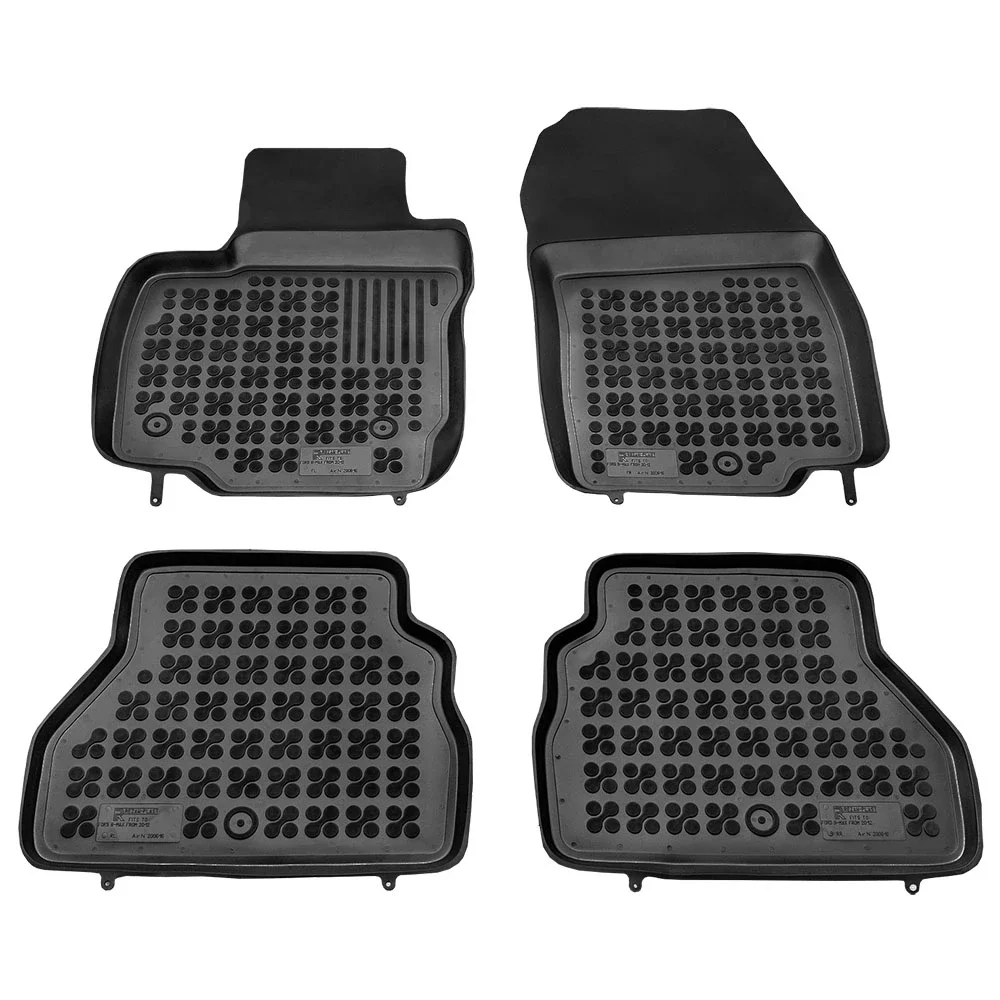Φωτογραφία προϊόντος: Ford B-Max (2012-2017) λαστιχένια μαύρα πατάκια σκαφάκια Rezaw Plast - 4τμχ