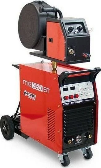 Φωτογραφία προϊόντος: Ηλεκτροσυγκόλληση inverter σύρματος & ηλεκτροδίου 350A – STAYER MIG 350 BT