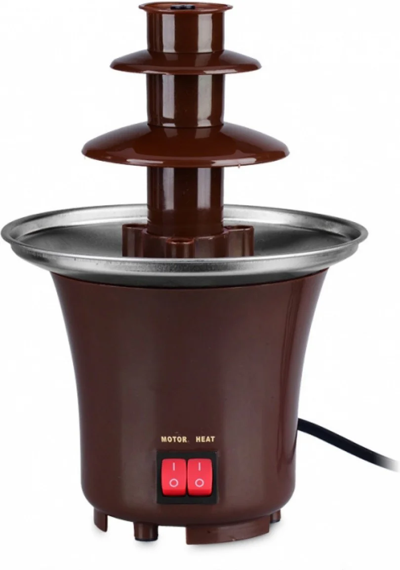 Φωτογραφία προϊόντος: Mini Fondue Συντριβάνι Σοκολάτας με 3 Επίπεδα 500gr Καφέ